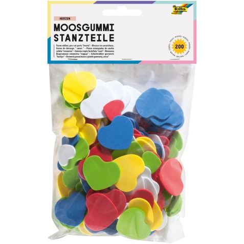 Folia mosgummi figuren harten