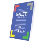 Gallery schrift, ft 16,5 x 21 cm, geruit 5 mm, 72 bladzijden