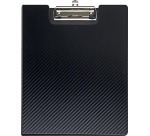 MAUL Flexx clipboard with flap A4 portrait PP black
