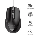 Trust Voca Comfort black mouse