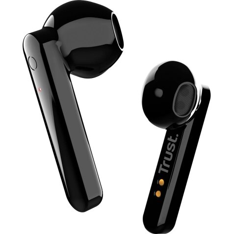 Trust Primo Touch Bluetooth masque-micro intra-auriculaire sans fil, noir