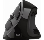 Trust souris ergonomique sans fil rechargeable Voxx, noir