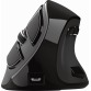 Trust souris ergonomique sans fil rechargeable Voxx, noir