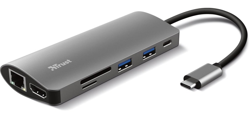 Trust Dalyx 7-en-1  USB-C Multiport Adaptateur