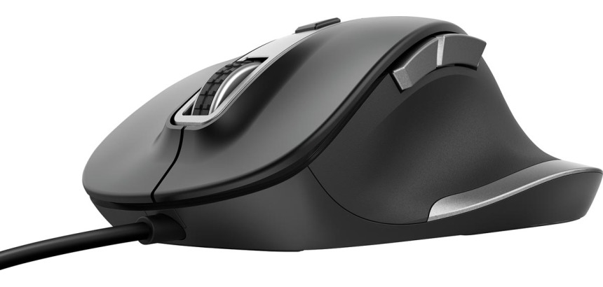 Souris filaire Trust Fyda noir