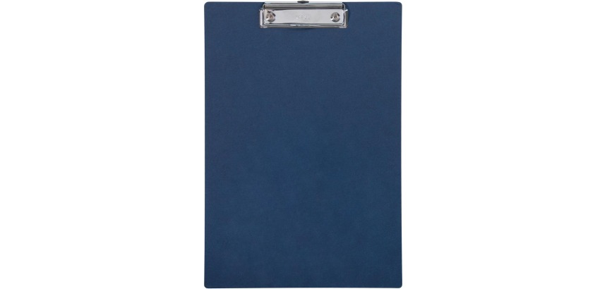 MAULbalance clipboard A4 portrait reinforced cardboard 3mm blue