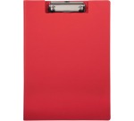 Klembordmap MAULbalance A4 versterkt karton rug 8mm rood