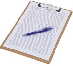 MAUL Basic Clipboard A4 Portrait Wood