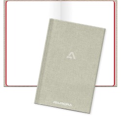 Aurora Copybook ft 14,5 x 22 cm, blanc, 192 pages