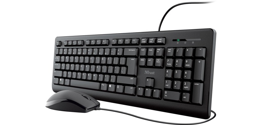 Trust Primo clavier et souris, azerty