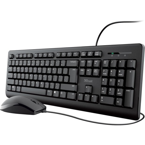 Trust Primo clavier et souris, azerty