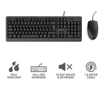 Trust Primo clavier et souris, azerty
