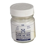 Talens gouache Extra Fine, flacon de 50 ml, blanc