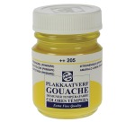 Talens Extra Fine Gouache Bottle of 50 ml, Lemon Green