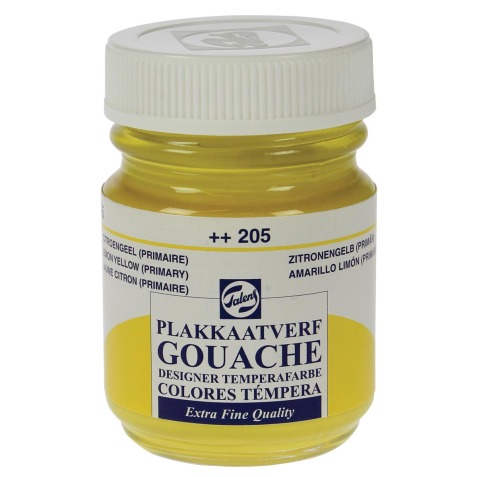 Talens gouache Extra Fine flacon de 50 ml, vert citron