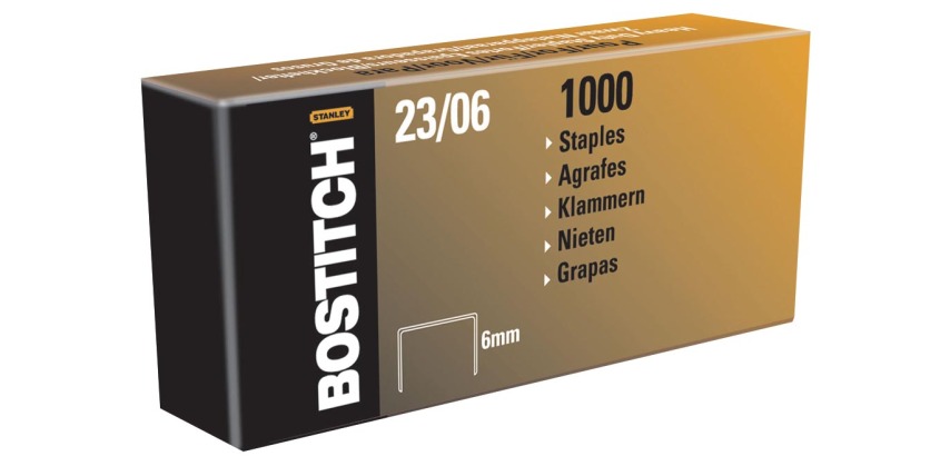 Bostitch agrafes 23-6-1M, 6 mm, pour PHD60, B310HDS, HD-23L17