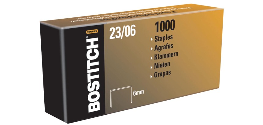 Bostitch Heftklammern 23-6-1M, 6 mm, für PHD60, B310HDS, HD-23L17