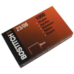 Bostitch nietjes 23-8-1M, 8 mm, verzinkt, voor PHD60, B310HDS, HD-23L17