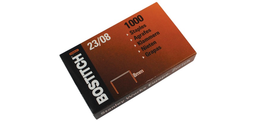 Bostitch agrafes 23-8-1M, 8 mm, pour PHD60, B310HDS, HD-23L17