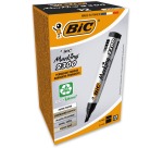 Bic permanent marker 2000-2300 zwart, schrijfbreedte 3 - 5,5 mm, schuine punt