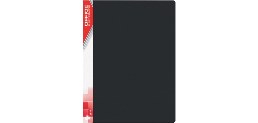 OFFICE products protège-documents, A4, 30 pochettes, noir