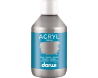 Darwi Metal effect acrylverf zilver