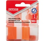 BÜRO Produkte Index, 25 x 43 mm, Blister mit 50 Stück, orange
