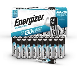 DE_Energizer piles Max Plus AAA, paquet de 20 pièces
