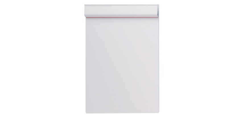 MAUL Pro Clipboard A3 Portrait, Plastic, 21.8cm Width Clip, White