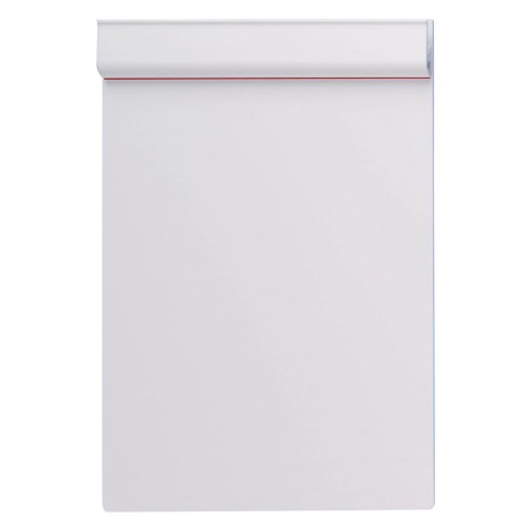 MAUL Porte-bloc Pro A3 portrait, plastique, pince sur largeur 21.8cm, blanc