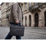 Donau Travel sac informatique Budapest, 3 l, 14 pouces, gris