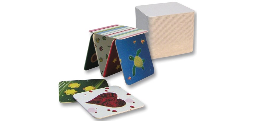 Folia quadratische Untersetzer