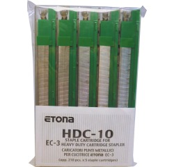 Etona cassette pour agrafeuse EC-3, capacité 41 - 55 feuilles, paquet de 5 pièces