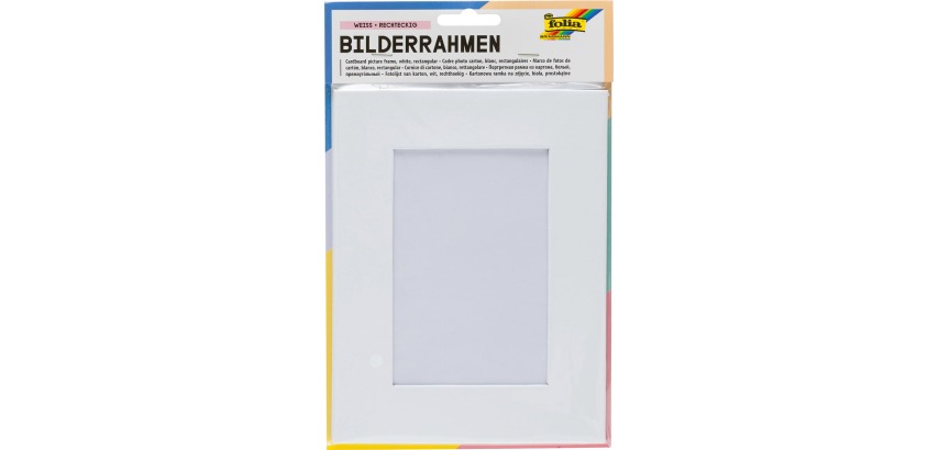 Fotoframe Folia 166x216mm karton wit