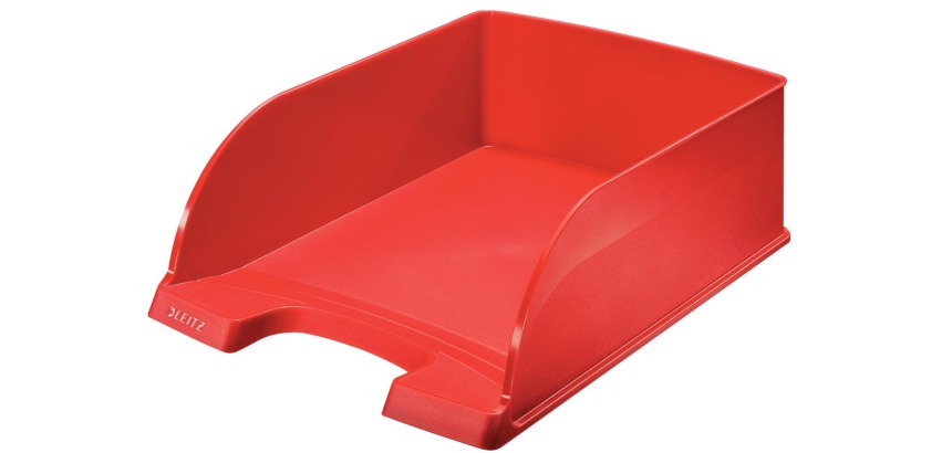Leitz bac à courrier Plus 5233 Jumbo rouge