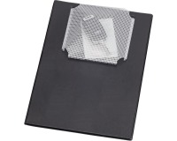 MAUL dossier de bord porte-bloc, ft A4 vertical, compartiment de rangement, noir, paquet de 10 pièces