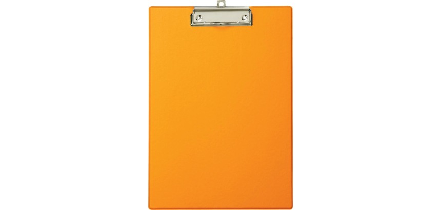MAUL Klemmbrett A4 Hochformat PVC Neonorange