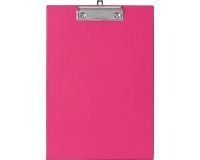 Porte-bloc MAUL A4 portrait PVC néon rose