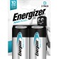 Energizer piles Max Plus D, blister de 2 pièces