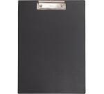 MAULpoly Klemmbrett A4 Hochformat PP-Folie schwarz