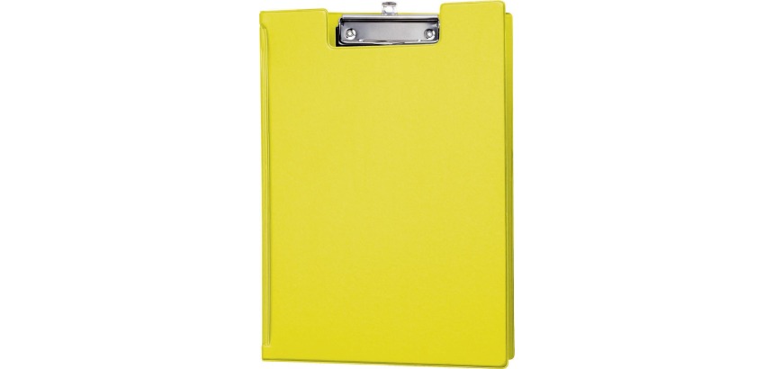 MAUL chemise á pince avec insert A4, néon jaune