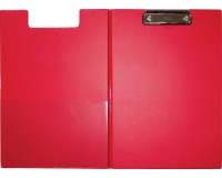Porte-bloc à rabat MAUL A4 portrait PVC avec boucle stylo rouge