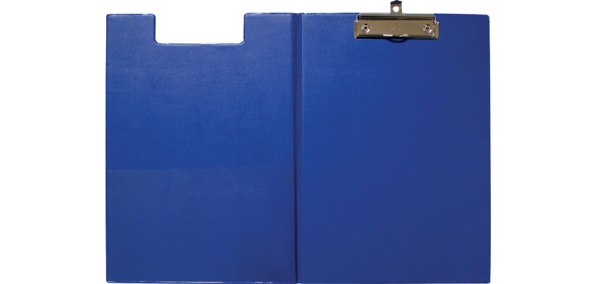 MAUL A4 Portrait Clipboard with Flap PVC with Blue Pen Loop