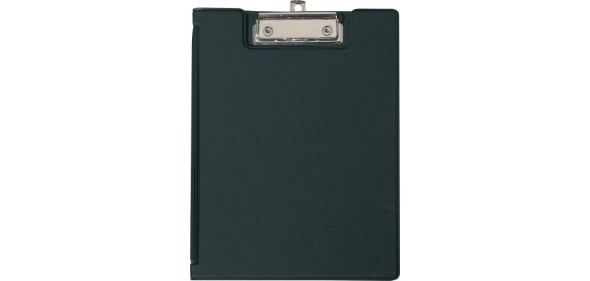 Klemmbrett mit Klappe MAUL A5 Hochformat Stiftschlaufe Schwarz