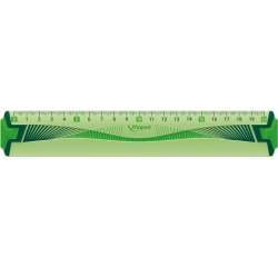 Maped 244020 ruler 200 mm plastic transparent