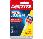 Loctite Secondelijm Super Glue Precision, 5 g + 50 % gratis, op blister
