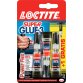 Loctite colle instantanée Power Flex 3 g, 2 + 1 gratuit, sous blister