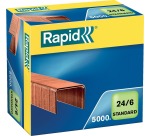 Nieten Rapid 24/6 verkoperd standaard 5000 stuks