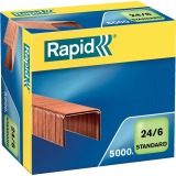 Nieten Rapid 24/6 verkoperd standaard 5000 stuks