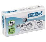 Rapid Agrafes 10/4, galvanisées, boîte de 1.000 pièces